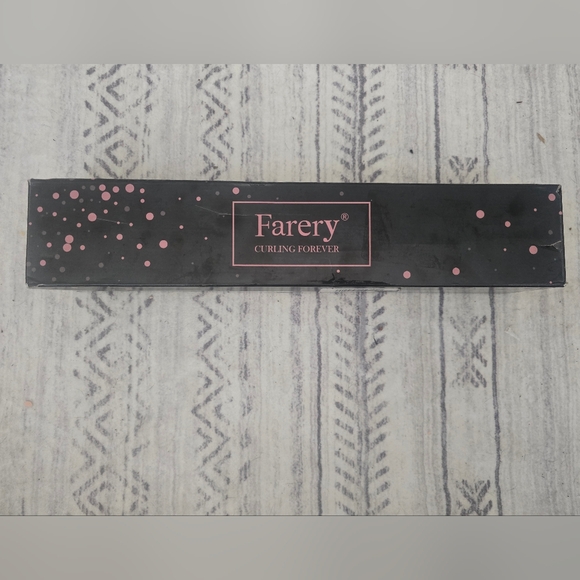 Farery 2 inch Curling Iron Lightweight  Ceramic Barrel, 9 Temp Digital Display - Picture 10 of 11